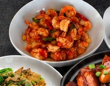 Crevettes sautées
